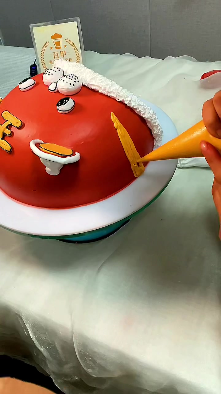 2022年虎年蛋糕制作教程