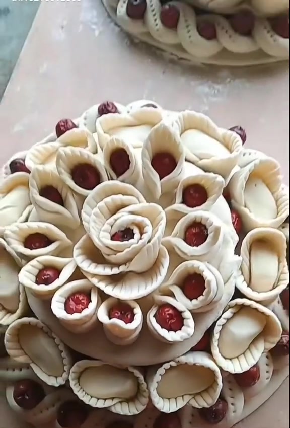 河南美食 家的味道 花样面食 枣花馒头