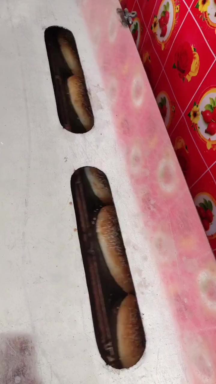 自动旋转红盖烧饼机,做出来烧饼好吃