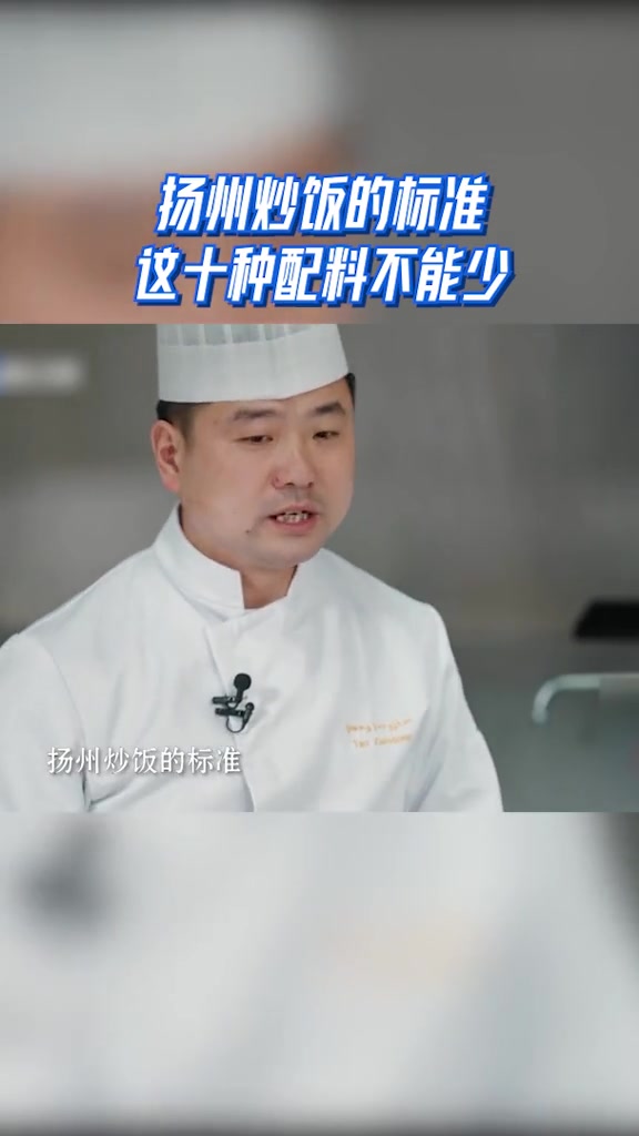 万里走单骑 扬州炒饭的标准 这十种配料不能少