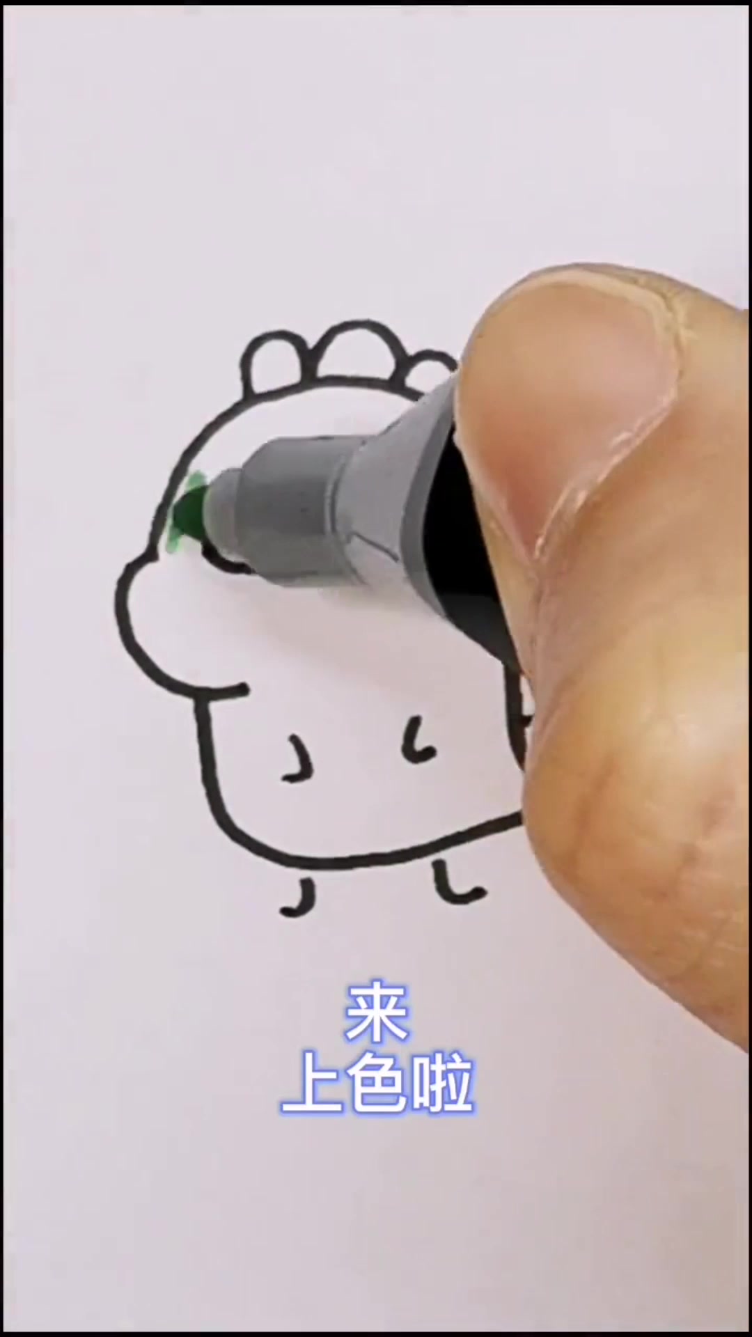 超简单的简笔画,没人舍得去擦掉这些画