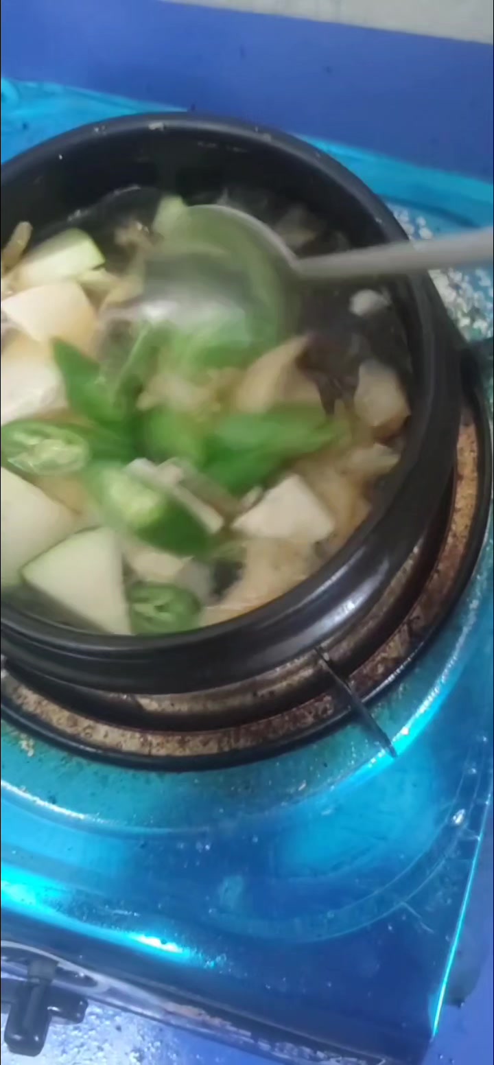 干明太鱼豆腐下饭汤