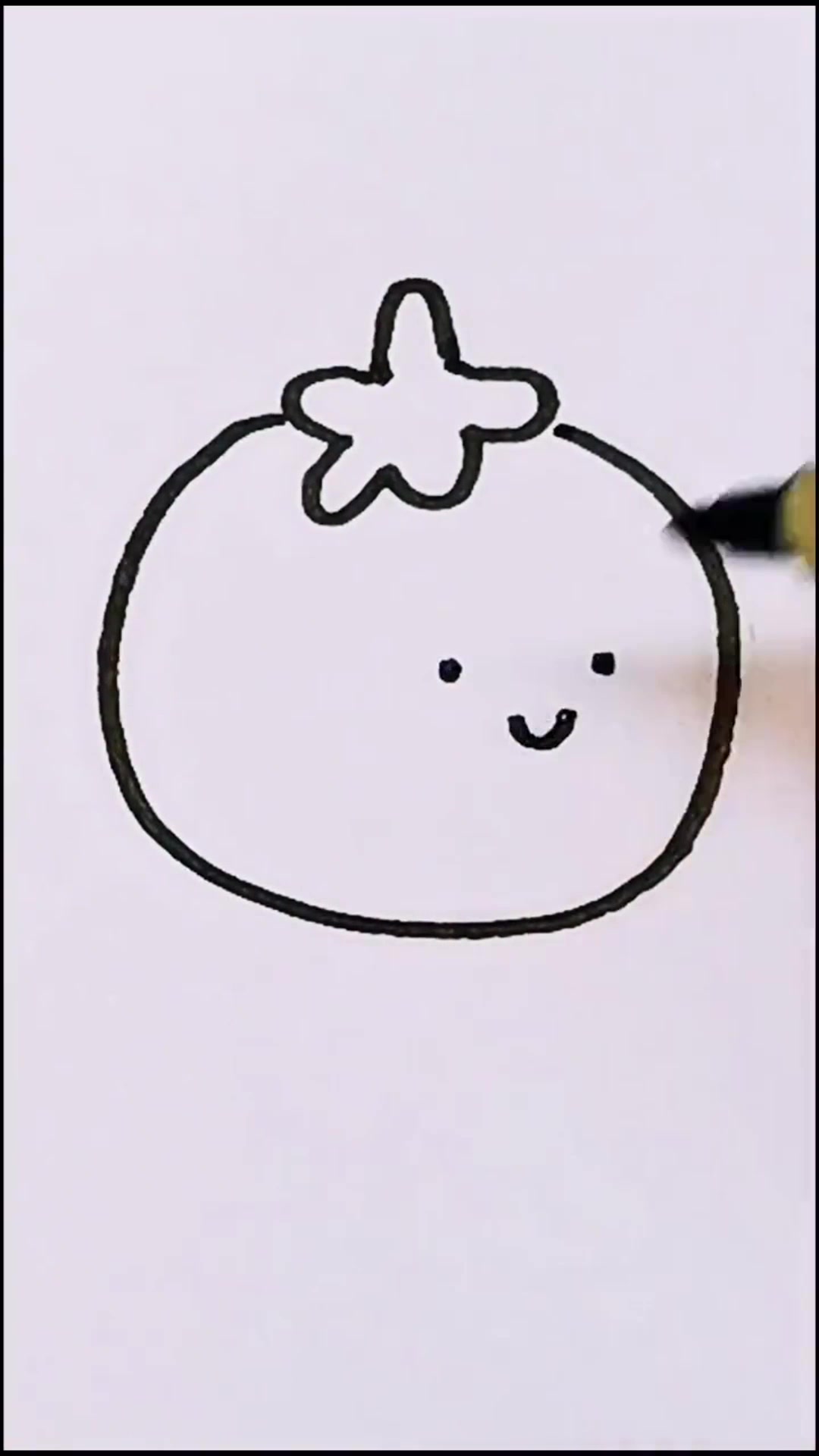 超简单的简笔画,这画风简直炸裂!