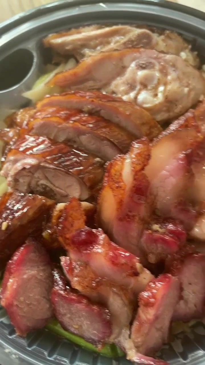 双拼特色烧鹅叉烧