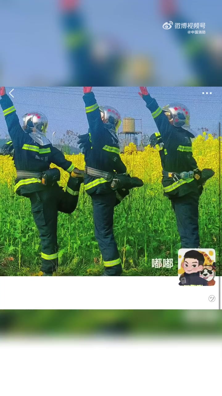 【蓝朋友和油菜花田的适配度】春暖花开啦!小草都在肆意汲取阳光享受温暖呢～感觉随手一拍就美的