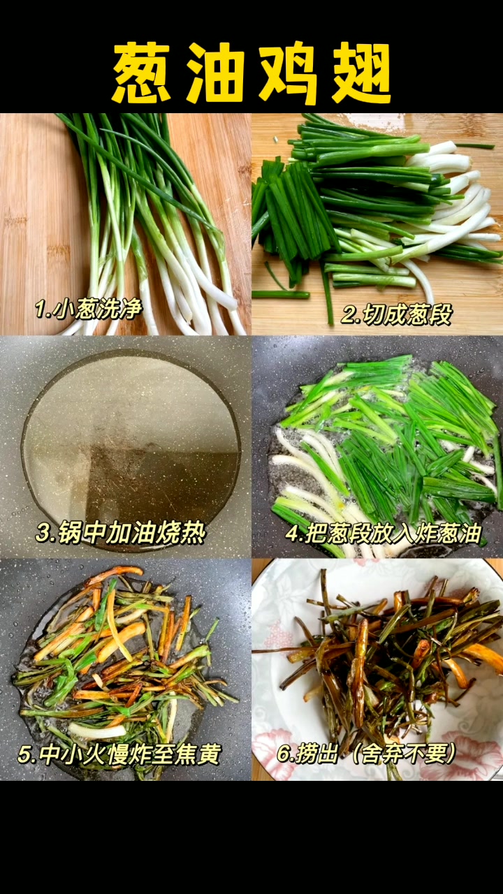 葱油鸡翅,香嫩多汁,味道绝佳,超赞
