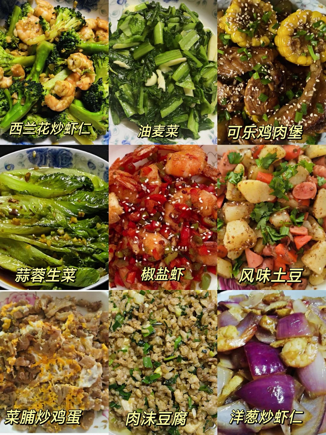 45种家常菜大全!