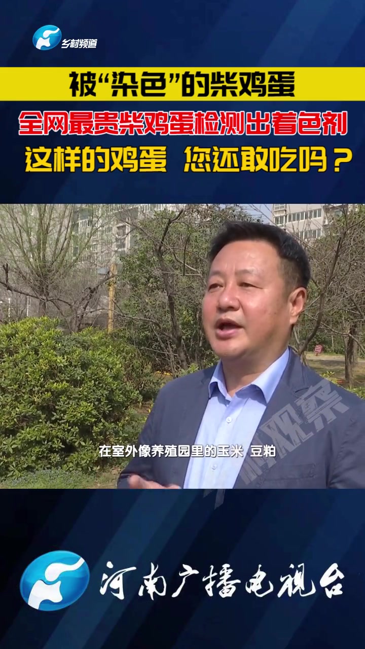 全网最贵“柴鸡蛋”检测出着色剂,这些“品牌”的鸡蛋,您还敢吃吗?柴鸡蛋 食品安全