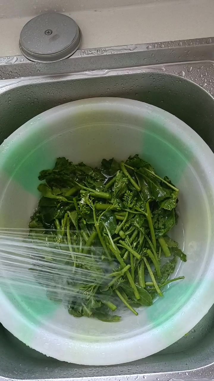 记录生活,炒甘蓝菜苔