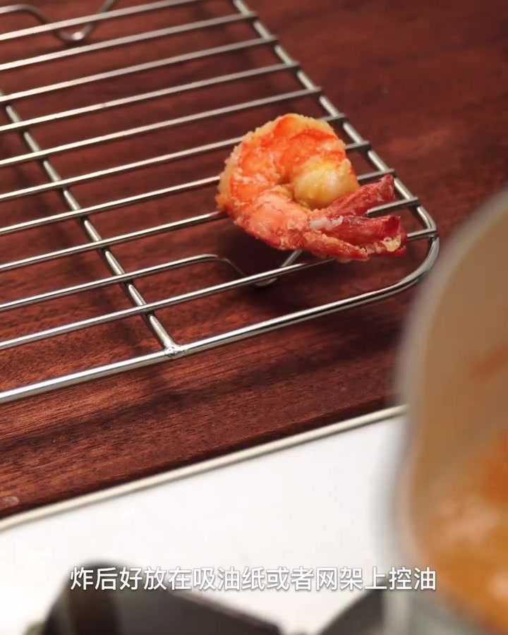 「芥末&韩式甜辣酱虾球」超简单双重美味!