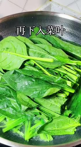 菠菜新吃法-像我这样做肉沫菠菜营养又好吃