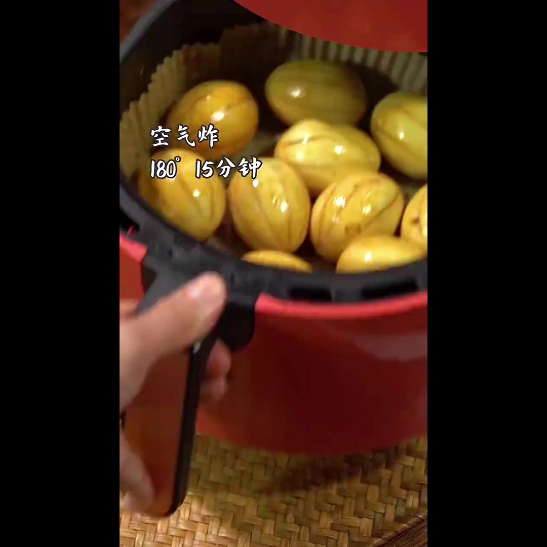 空气炸锅脆皮烤鸡蛋,一口一个太好吃啦