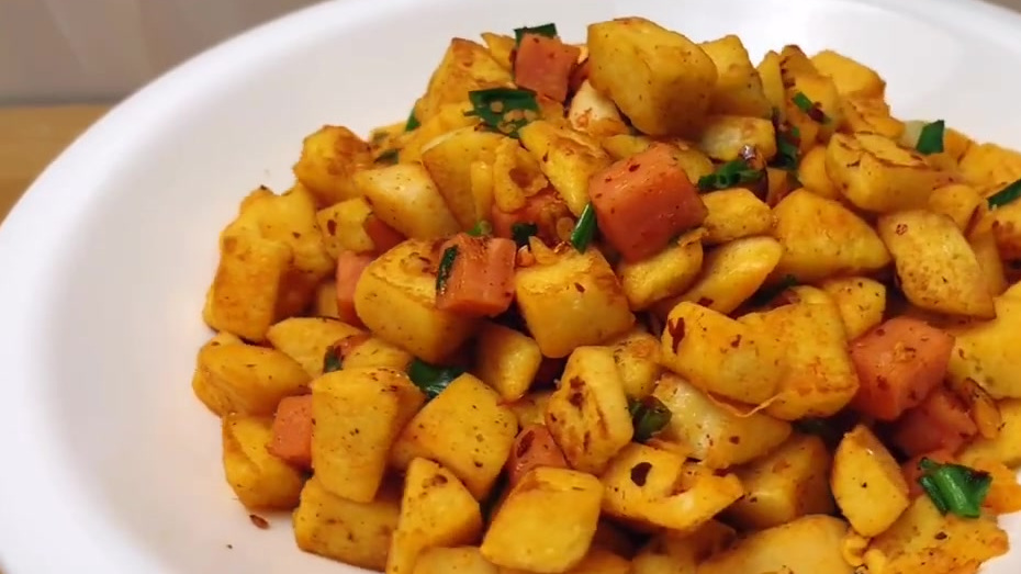 #长城午餐# 【炒馒头】你吃过炒馒头吗?金黄酥脆,简单好吃又营养