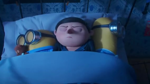 #小黄人2新预告#《小黄人大眼萌2:格鲁的崛起》发布日语配音版全新预告,有新镜头,渡边直美