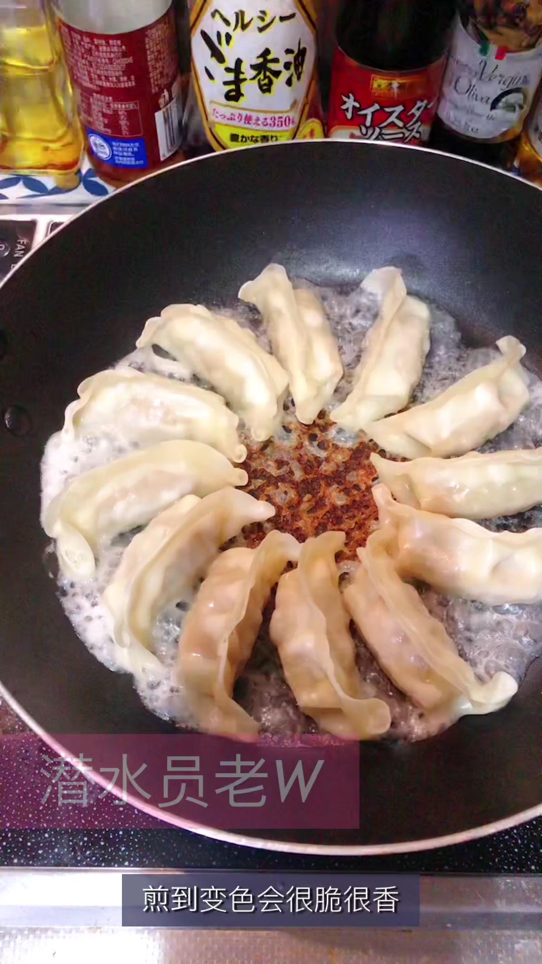 简单美味日式煎饺,烧饺子