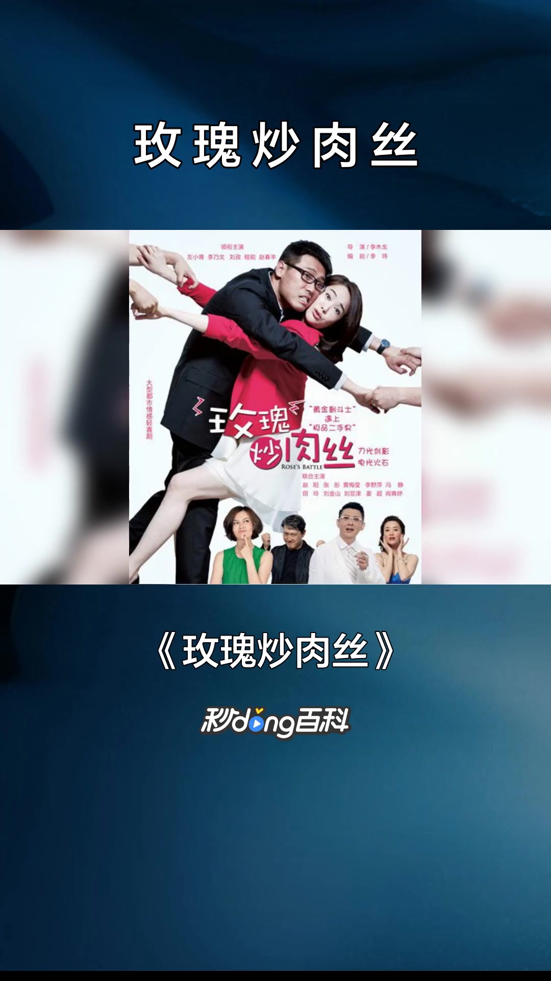 一分钟了解电视剧作品《玫瑰炒肉丝》