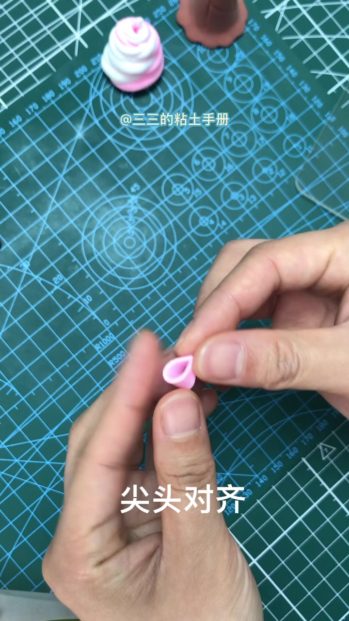 超轻粘土手作-独角兽️冰淇淋