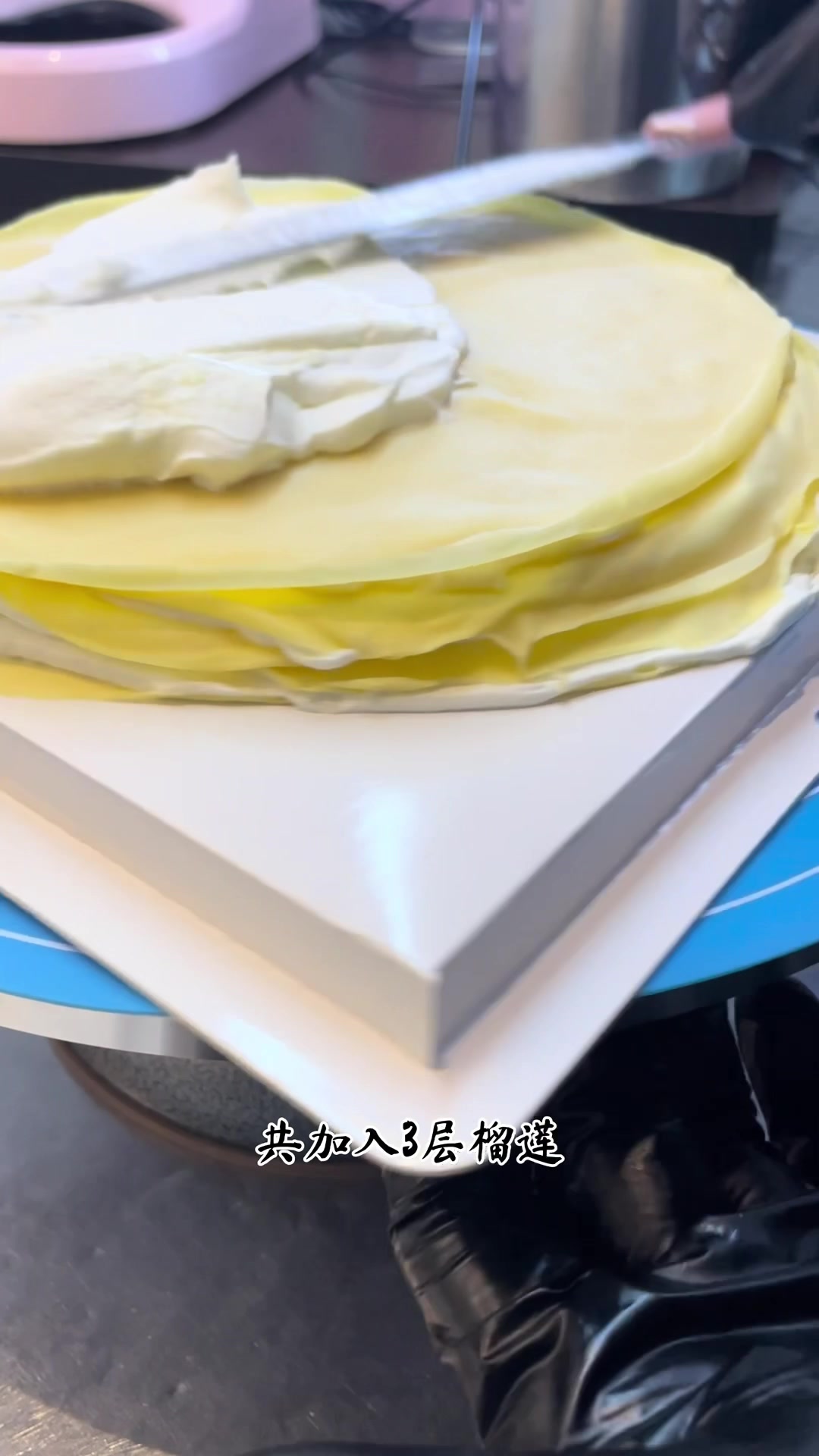 榴莲千层蛋糕配方分享