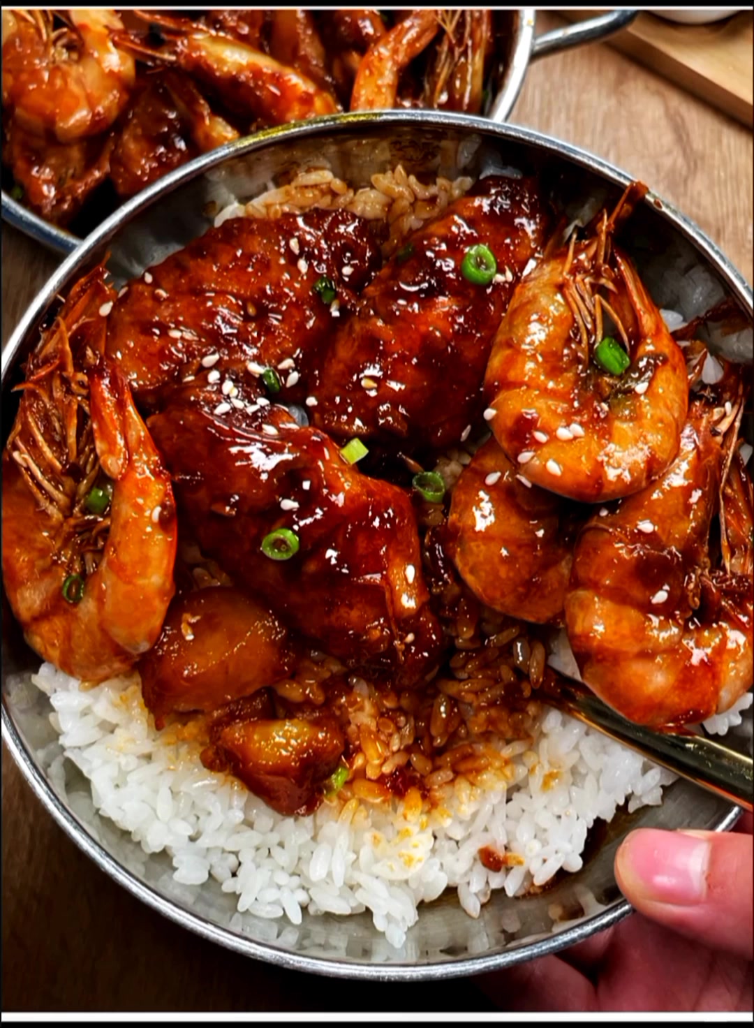 鲜虾鸡翅煲,好吃又下饭,吃了还想吃!