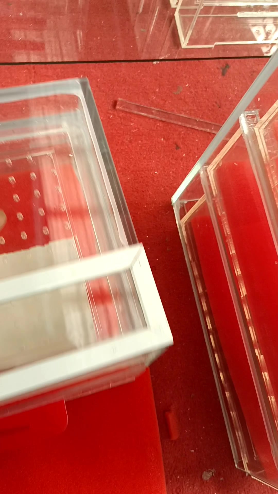 鱼友定制底滤槽配套干湿分离盒,已经擦洗干净,准备打包发货