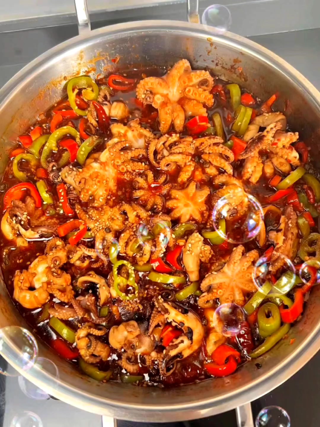 鲜香麻辣的八爪鱼