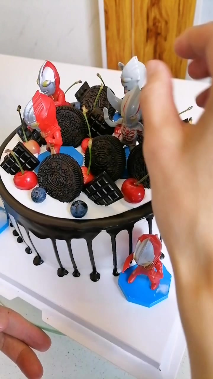 奥特曼男孩生日蛋糕