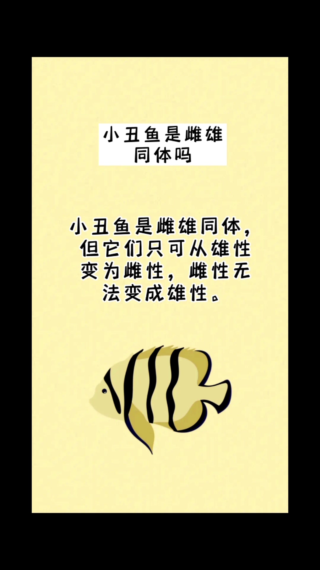 小丑鱼这么漂亮可爱为什么还叫小丑鱼?