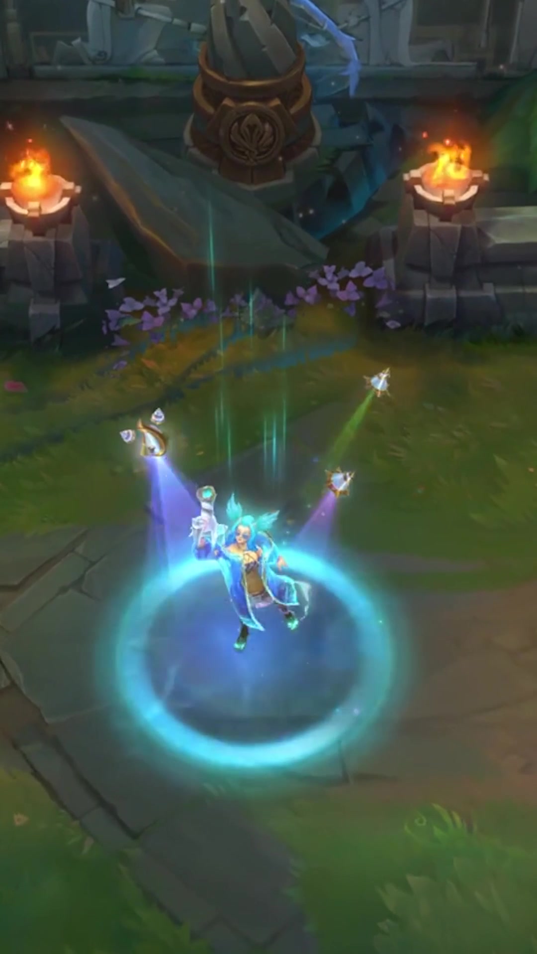 LOL全新泳池派对皮肤,DJ永恩呲水枪泽丽,特效太高级!