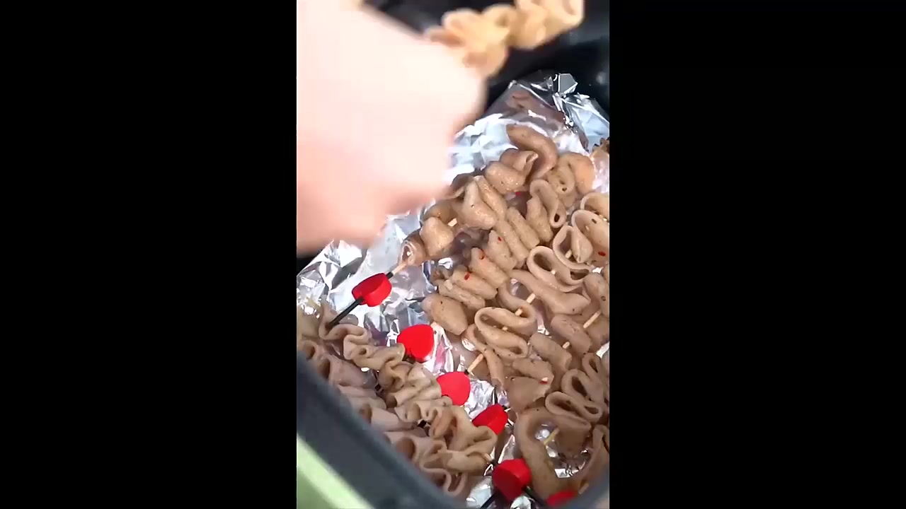 绝绝子的空气炸锅版烤鸭肠,谁吃都说好吃!