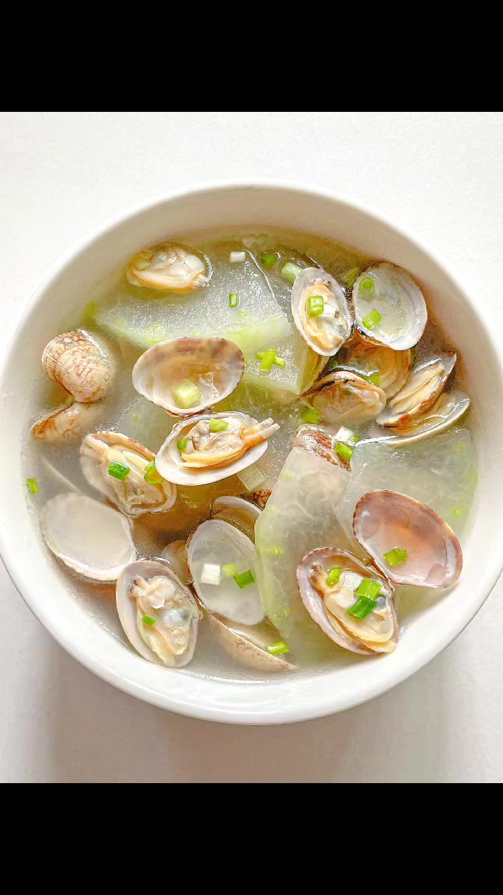 鲜掉眉毛的冬瓜花甲汤,一定要给宝宝安排上