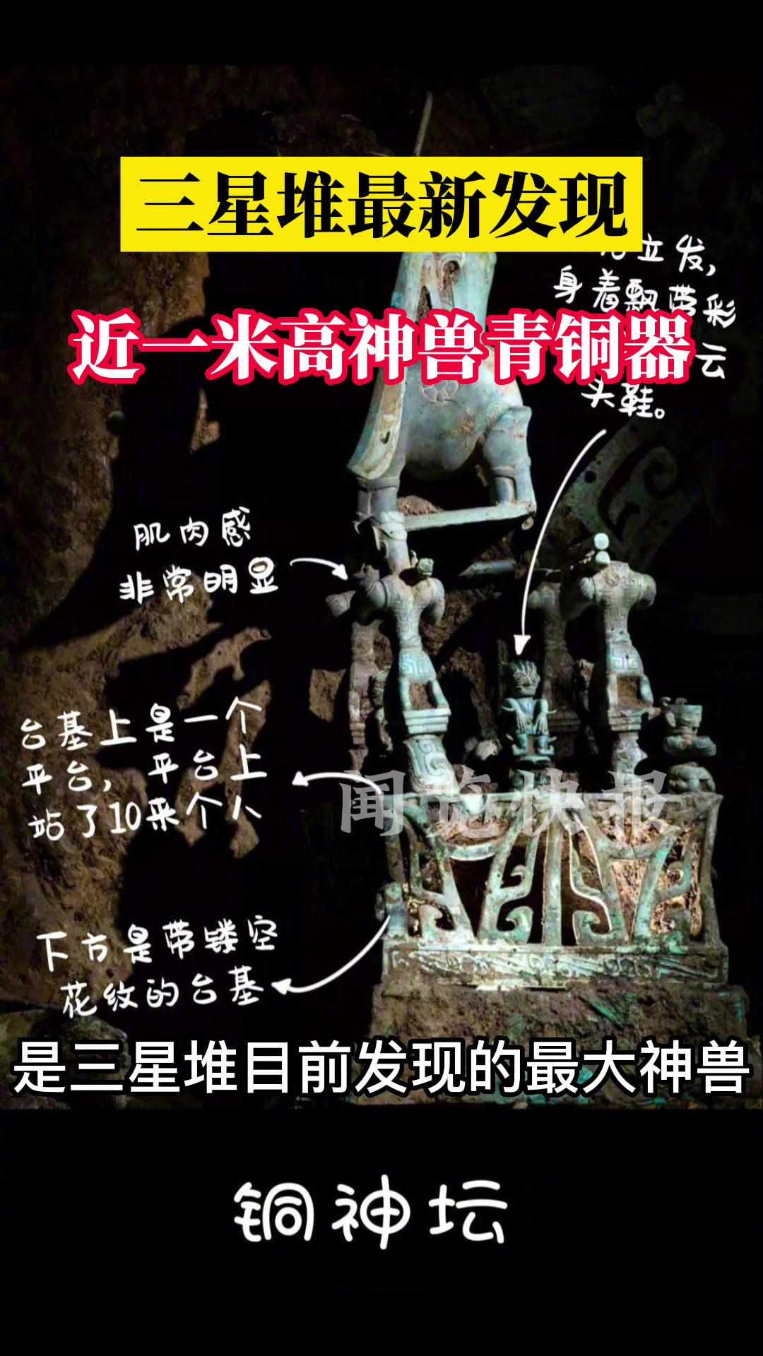 三星堆公布一批震撼文物:龟背形网格状器、顶尊蛇身铜人像、铜猪