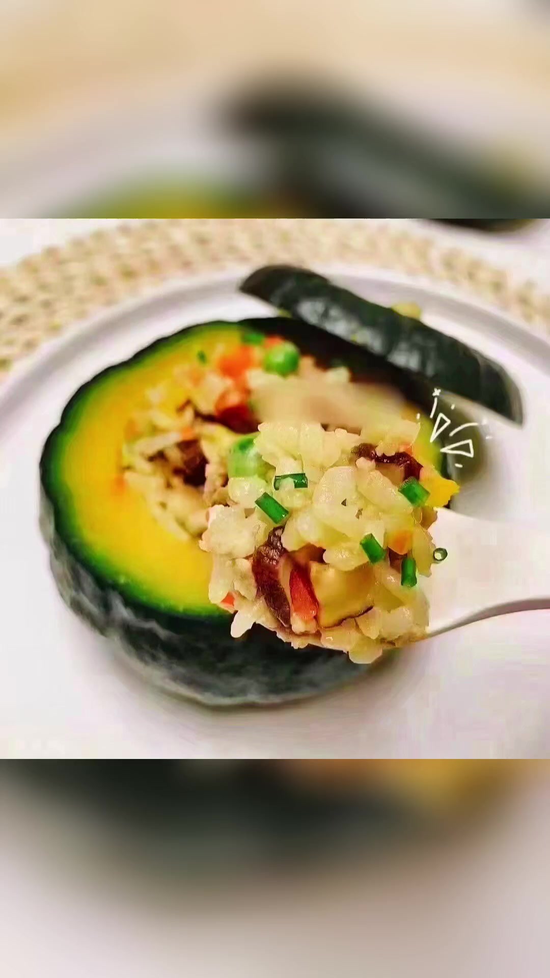 贝贝南瓜焖饭做法简单软糯香甜