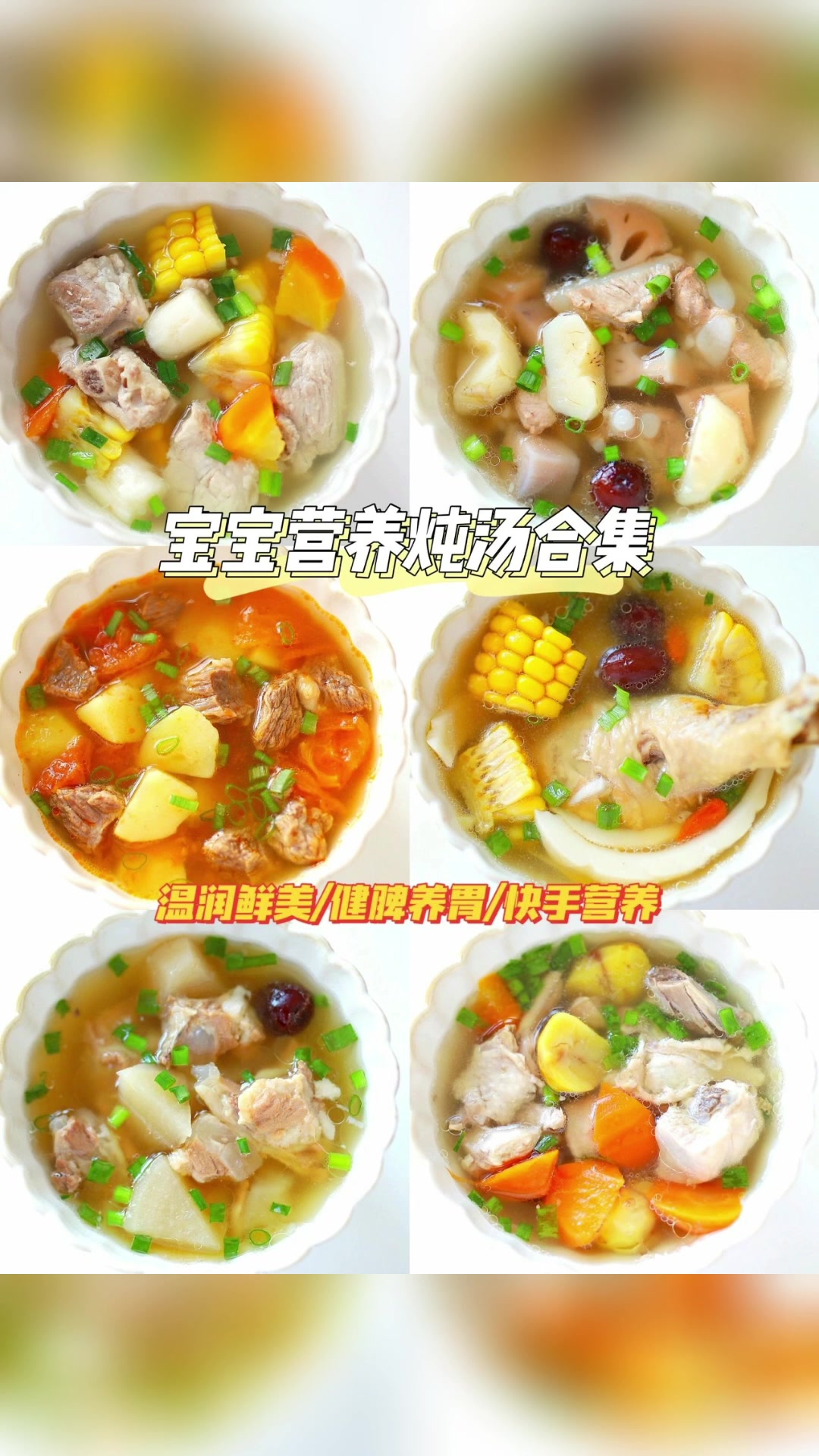 宝宝营养炖汤合集
