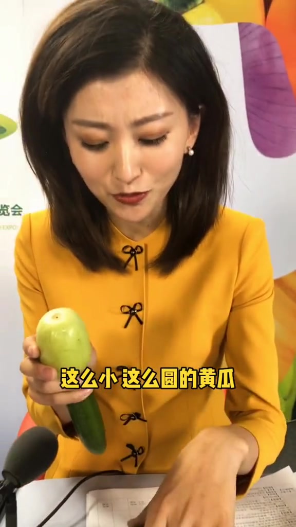 稀罕 黄瓜竟然能长这样 寿光蔬菜博览会 水果黄瓜