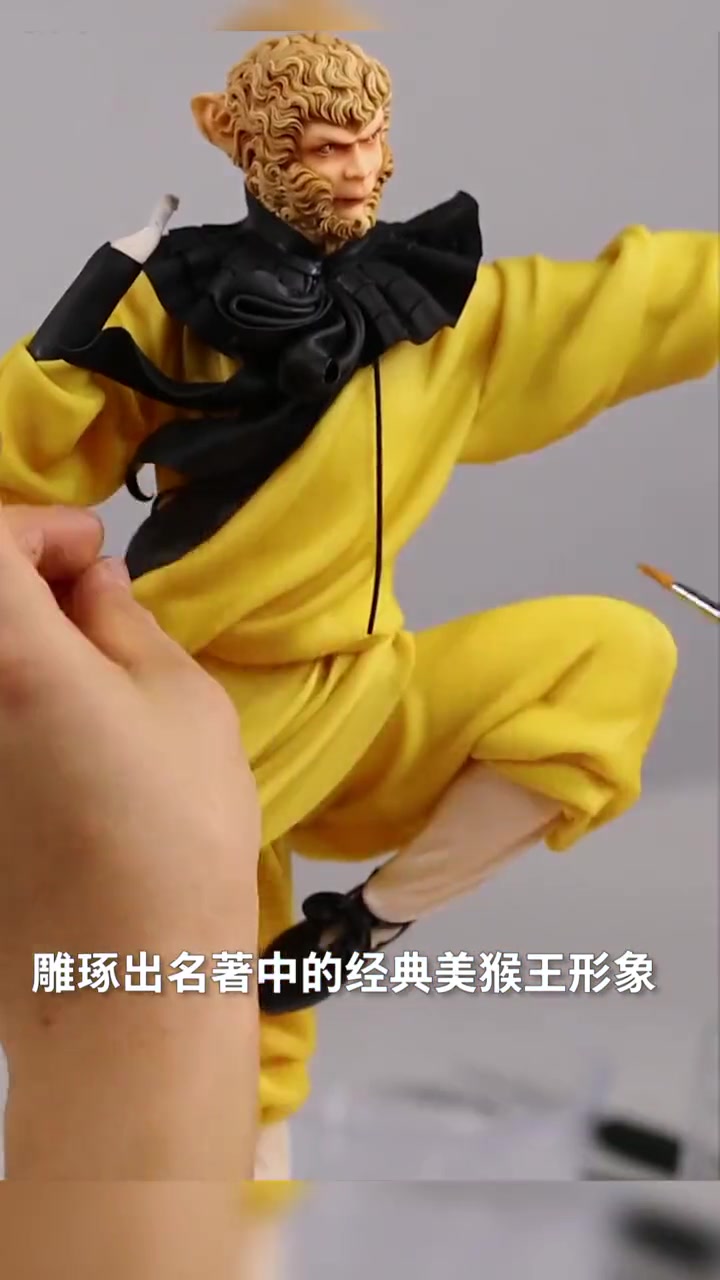 震撼!这是蛋糕吗?翻糖艺术家手中的大圣