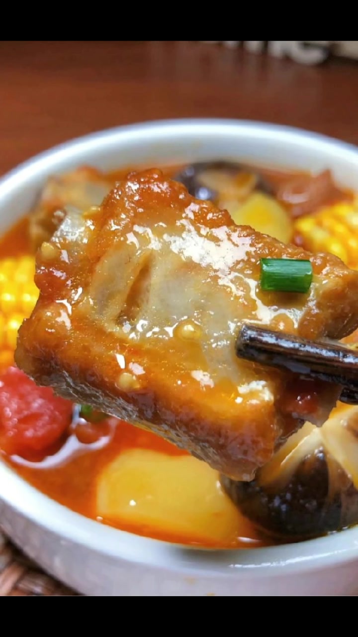 香菇玉米排骨汤,想告诉全世界这个汤巨巨巨好喝!