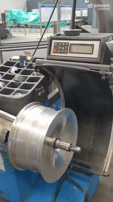 铝合金车轮动平衡 WS车轮-金瑞阳设计 苏州改装工厂 ws车轮金瑞阳设计轮毂改装 车轮 汽