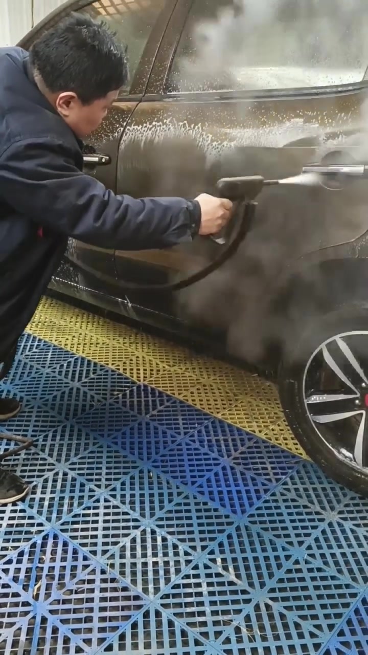 带打泡沫一体蒸汽洗车机