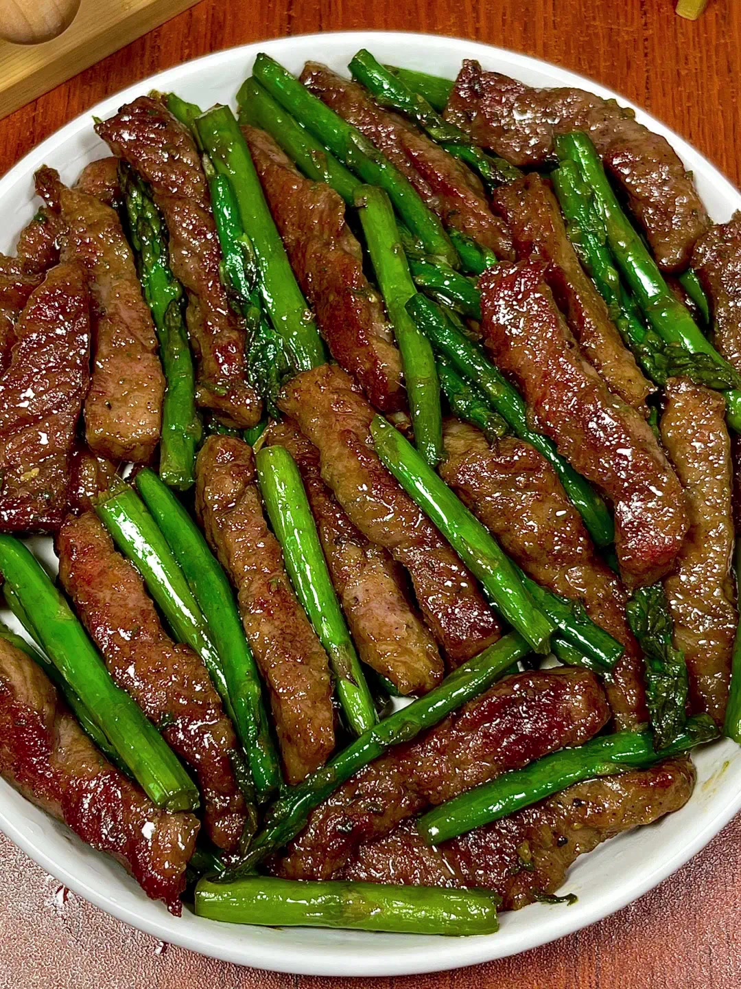 芦笋炒牛肉制作教程