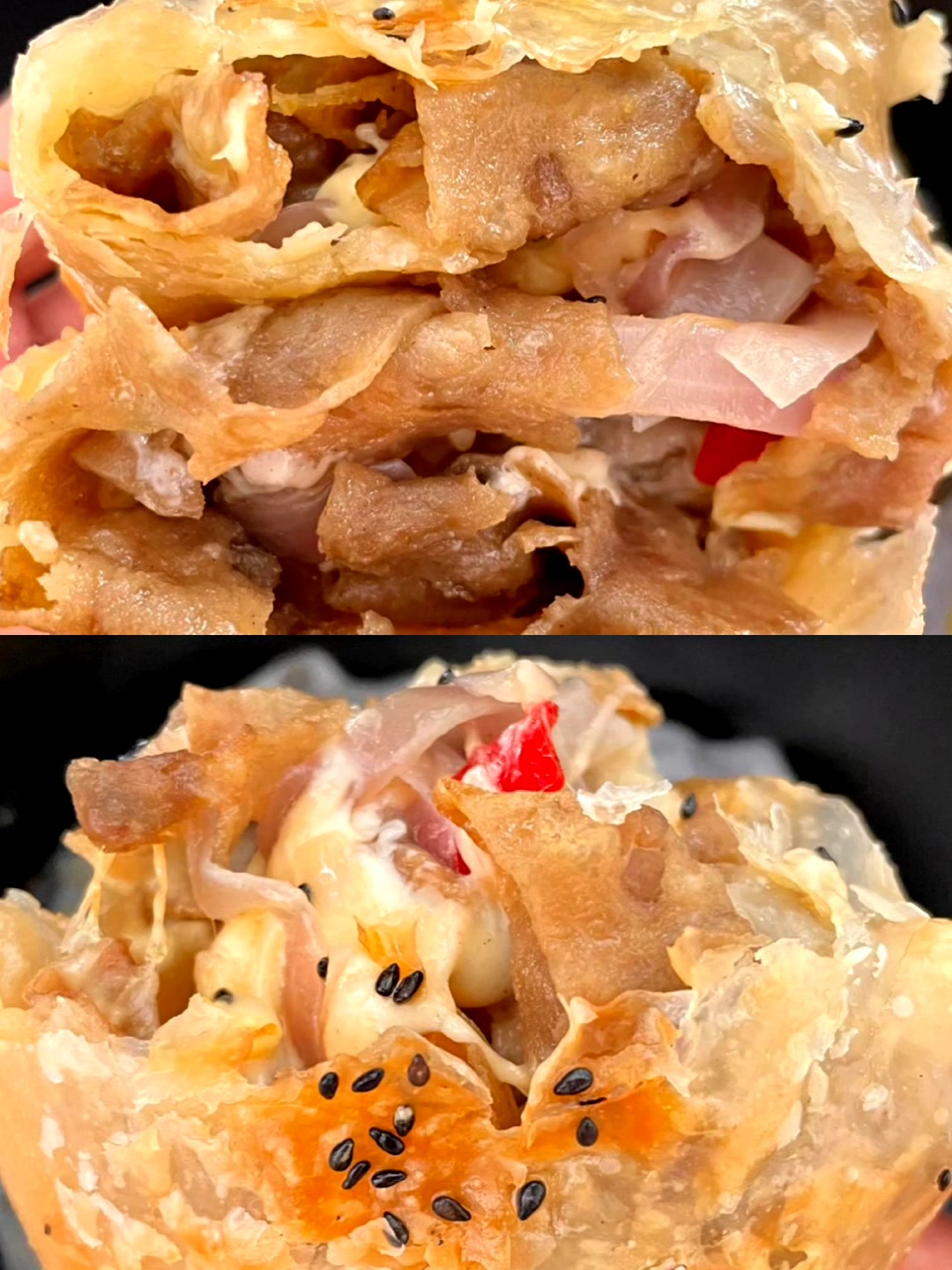 空气炸锅系列,山姆牛肉卷