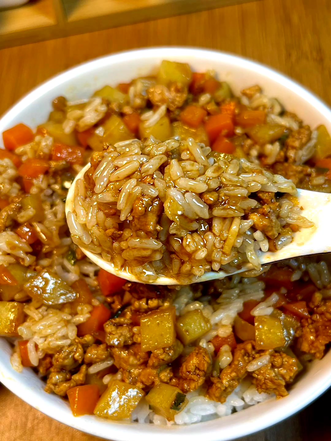 家常菜土豆肉沫的做法