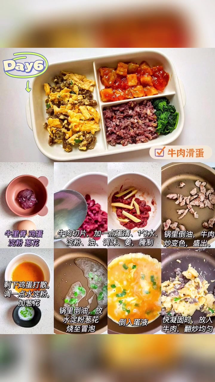 宝宝一周营养午餐搭配