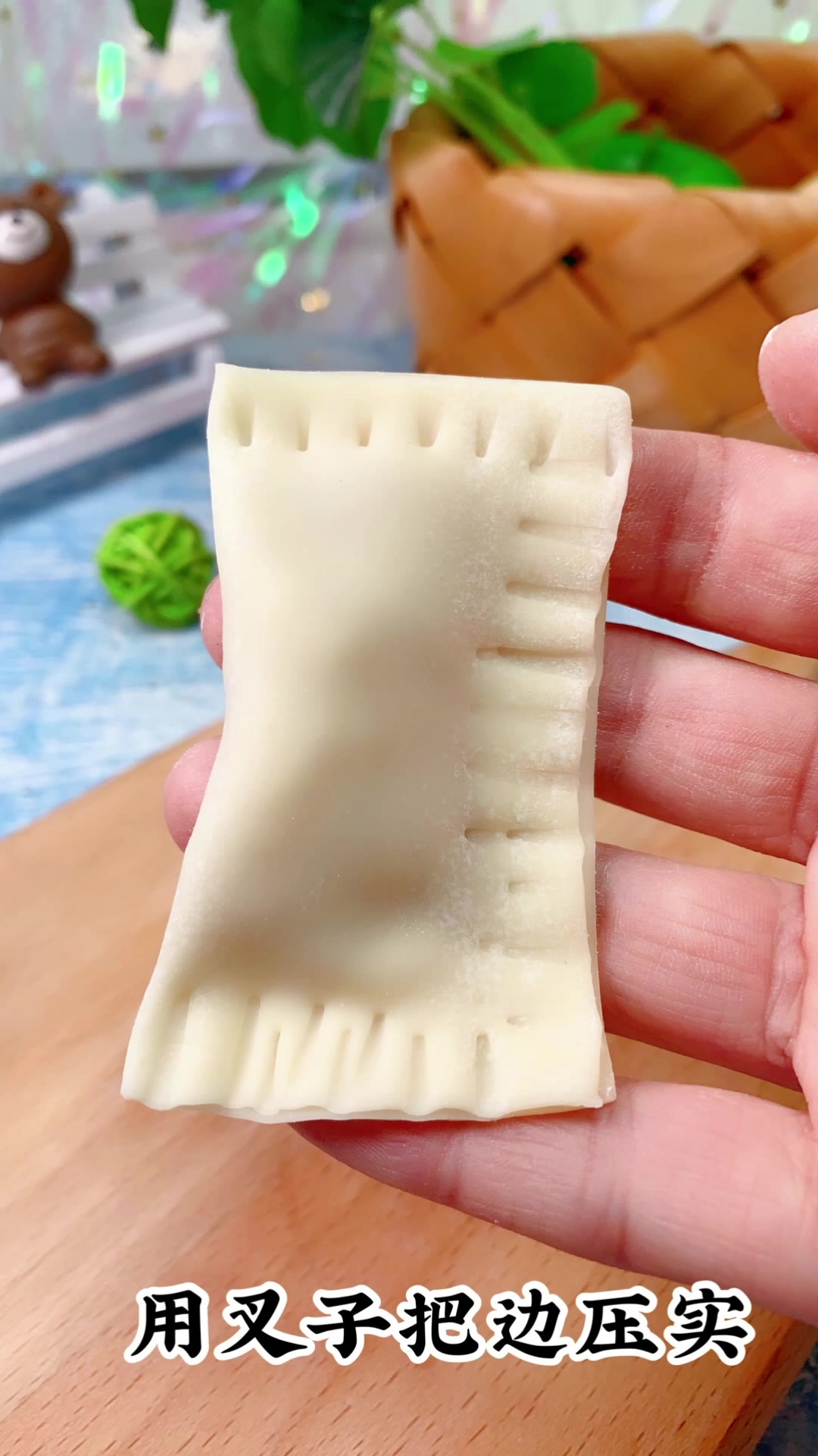 馄饨皮也可以做出香蕉派