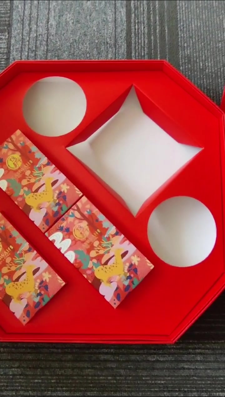 凡途包装福鹿喜月月饼盒设计包装成品展示