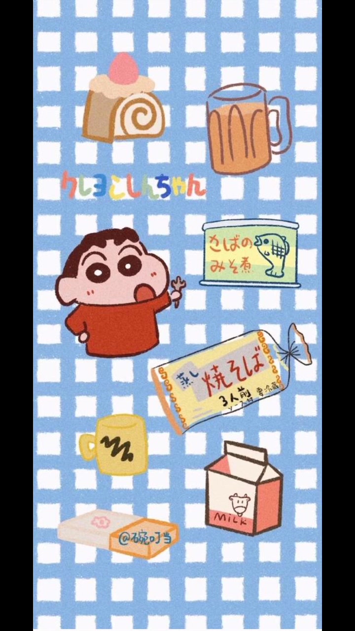 蜡笔小新头和壁纸