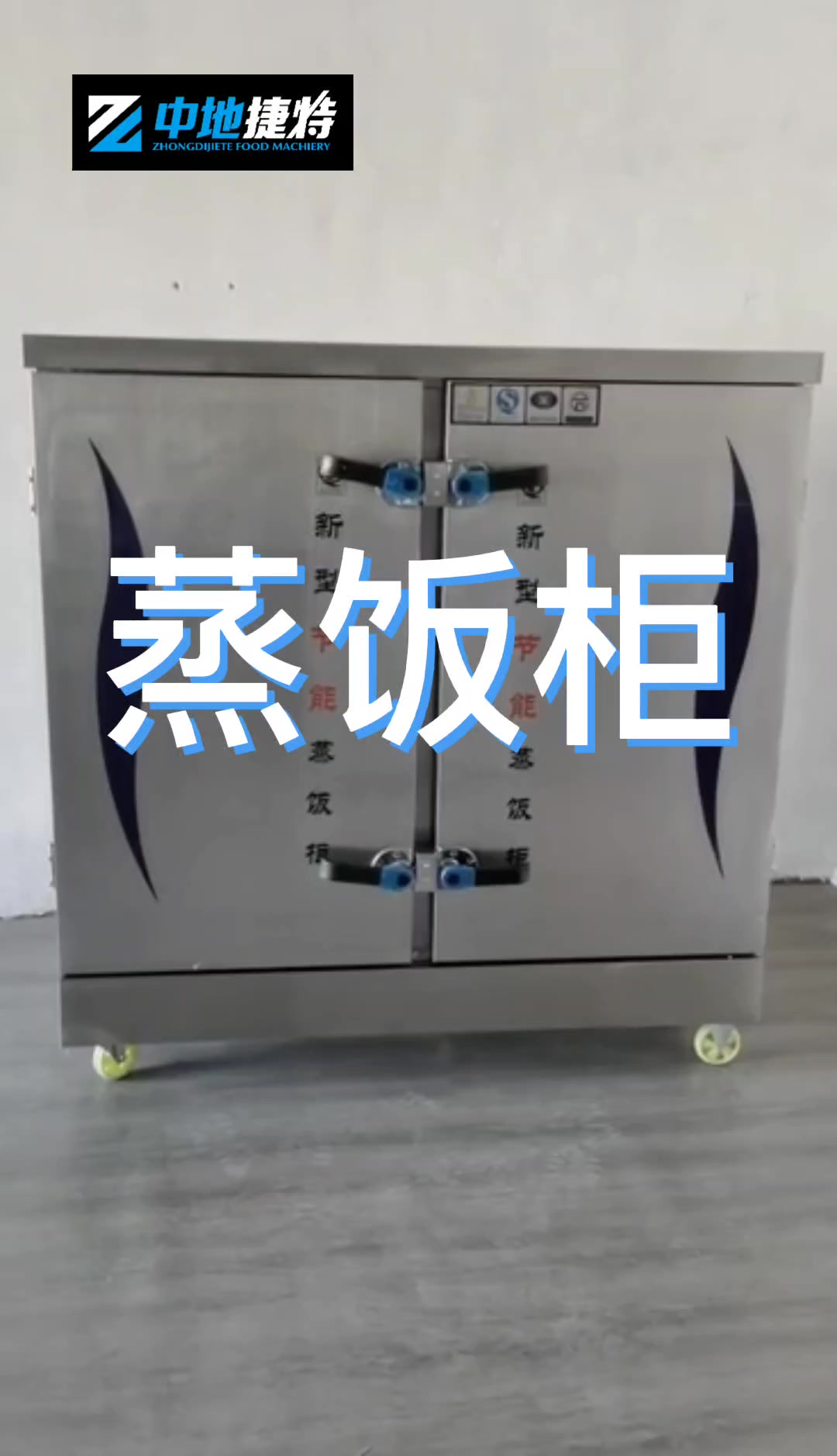 电加热双开门24盘蒸饭柜 商用蒸馒头米饭机器