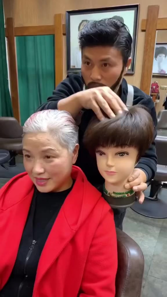 全真发手工制作全头套