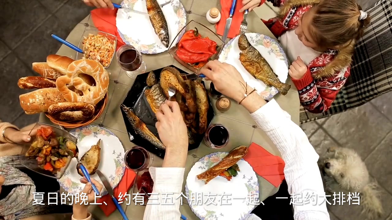 吃小龙虾发的高级朋友圈