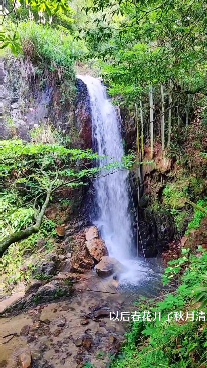 一起来山里看风景 行走山水间 一起享受大自然的美 大山里的原生态 山涧小溪 瀑布 风景