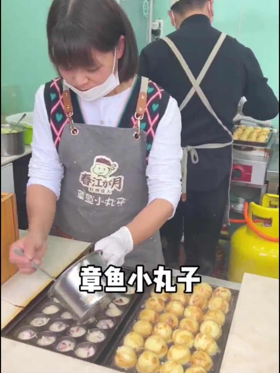 芝士章鱼小丸子制作